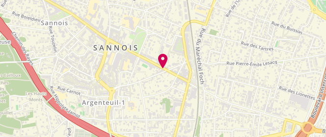 Plan de MUHR Sophie, 23 Boulevard Charles de Gaulle, 95118 Sannois