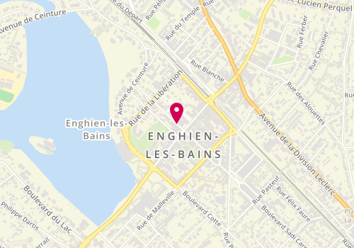 Plan de PIGASSOU Dominique, 24 Rue de Mora, 95880 Enghien-les-Bains