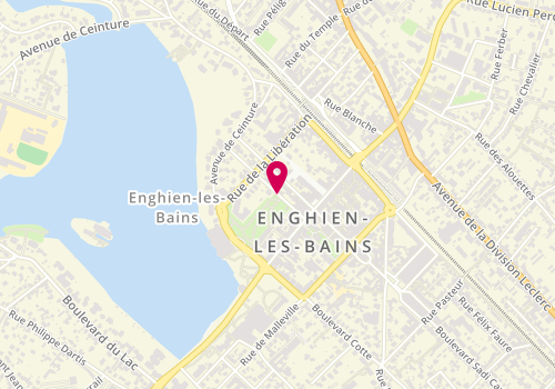 Plan de RIPOLL Dominique, 8 Bis Rue du Docteur Leray, 95880 Enghien-les-Bains