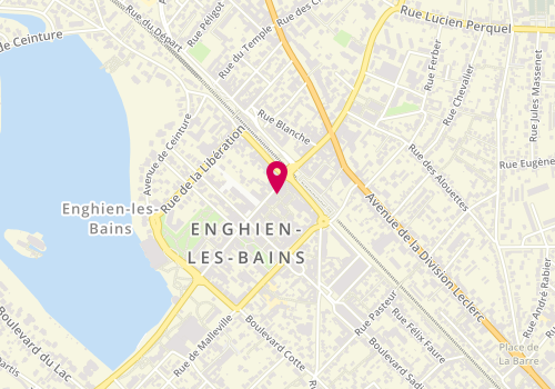 Plan de DRAGHI Philippe, 1 Rue Jean Monnet, 95880 Enghien-les-Bains