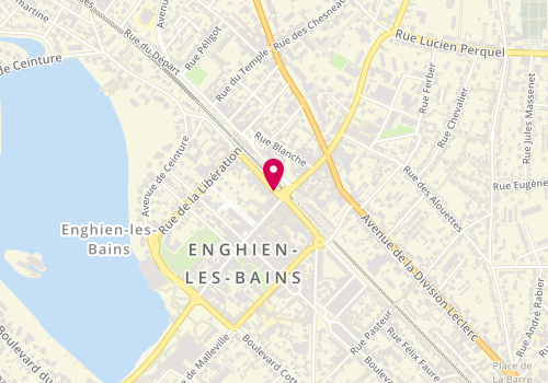 Plan de FORTE Pierre Antoine, 1 Rue de l'Arrivee, 95880 Enghien-les-Bains