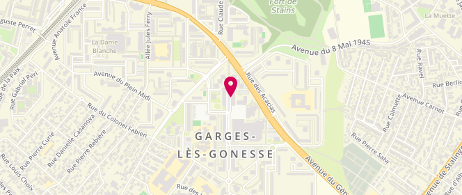 Plan de ATTAL Patrice, 11 Avenue de la Commune de Paris, 95140 Garges-lès-Gonesse
