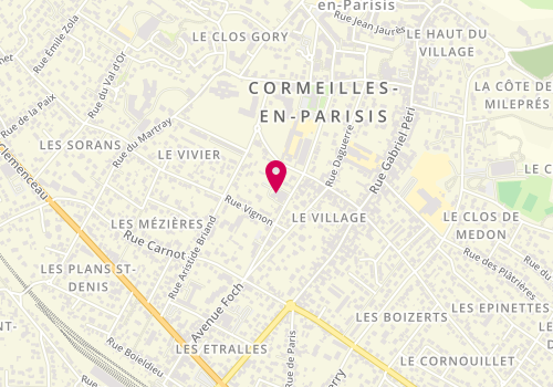 Plan de MOYOU-MOGO Roger, 15 Avenue de la Liberation, 95240 Cormeilles-en-Parisis