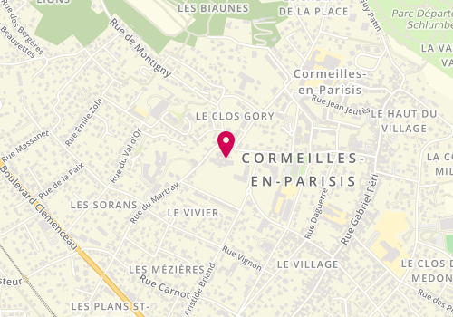 Plan de KHACHATRYAN Kristine, 1 Rue Leopold Mourier, 95240 Cormeilles-en-Parisis