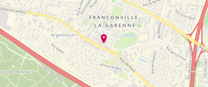 Plan de BANNEEL Jean, 4 Rue de la Station, 95130 Franconville