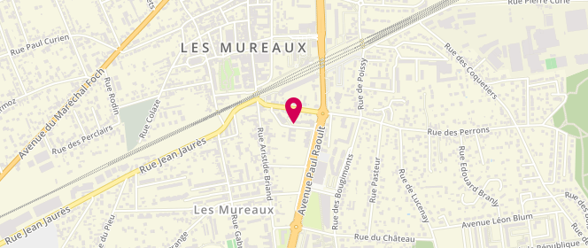 Plan de LONGOU François, 3 Rue Charles Tillon, 78130 Les Mureaux