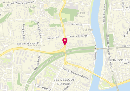 Plan de CHAHINE Raif-Nicolas, 51 Rue du Marechal Lattre de Tassigny, 78570 Andrésy