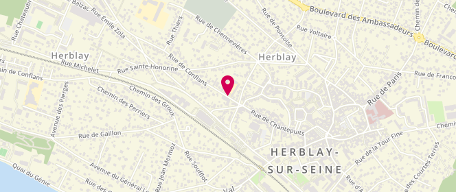 Plan de BELLUT Pascale, 7 Rue de Conflans, 95220 Herblay-sur-Seine