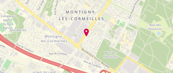 Plan de AIM Marc, 3 Rue du Plessis Bouchard, 95370 Montigny-lès-Cormeilles