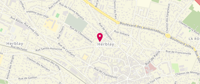 Plan de JOUY Didier, 26 Rue Jean Leclaire, 95220 Herblay-sur-Seine