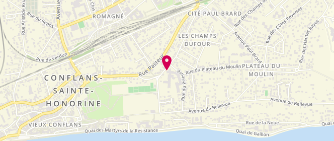 Plan de FARSI Madjid, 2 Boulevard Richard Garnier, 78702 Conflans-Sainte-Honorine