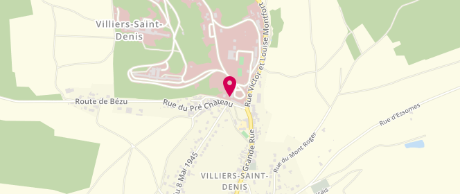 Plan de BAH Thierno, 1 Rue Louise Monfort, 02310 Villiers-Saint-Denis