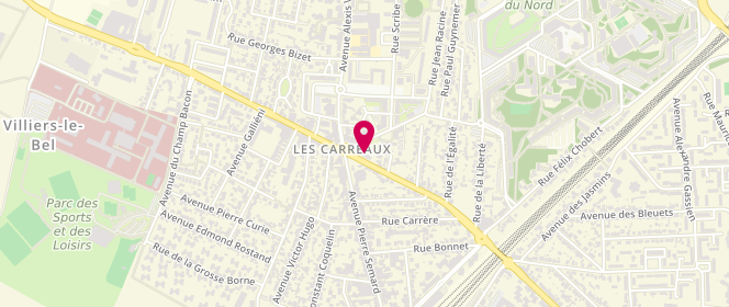 Plan de GEOFFROY Christian, 3 Avenue de la Concorde, 95400 Villiers-le-Bel