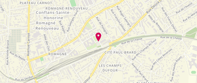 Plan de BOUMENIR Zinéddine, 1 Rue Charles Bourseul, 78700 Conflans-Sainte-Honorine