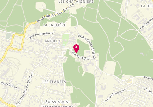 Plan de LEYLAVERGNE Fabien, 2 Rue de l'Eglise, 95580 Andilly