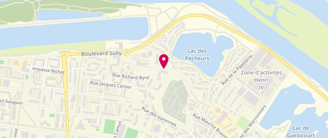 Plan de LOYN-GIRARD Carine, Rue René Duguay Trouin, 78200 Mantes-la-Jolie