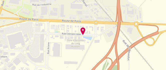 Plan de BOUAZZA Mamar, 420 Rue Clement Ader, 27930 Le Vieil-Évreux