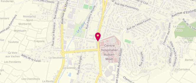 Plan de JONCOUR Charlotte, 137 Rue de l'Hopital, 51205 Épernay
