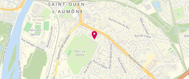 Plan de BENYELLES Iliès, 23 Rue des Freres Capucins, 95310 Saint-Ouen-l'Aumône