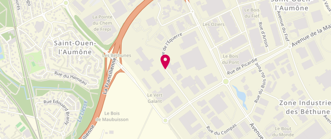 Plan de VION Erwan, 16 Rue de l'Equerre, 95310 Saint-Ouen-l'Aumône