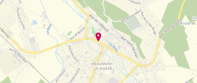 Plan de DESERT-LAMORIL Marie, 25 Boulevard Jean Pothin, 27170 Beaumont-le-Roger
