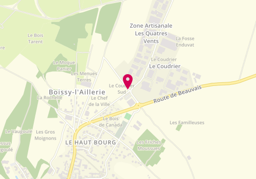 Plan de BRAY Barbara, 1 Ter Chemin de la Croisette, 95650 Boissy-l'Aillerie