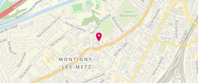 Plan de SCHILD Valérie, 6 Rue Meurisse, 57950 Montigny-lès-Metz