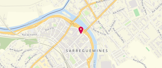 Plan de SIBIL Julien, 13 Rue Louis Pasteur, 57200 Sarreguemines