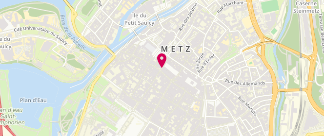 Plan de AUDOUY Hervé, 10 Rue Fabert, 57000 Metz