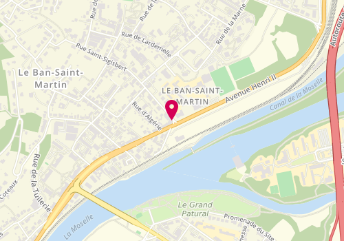 Plan de DUFLOT-BILBAULT Claire, 2 Rue Saint Sigisbert, 57050 Le Ban-Saint-Martin