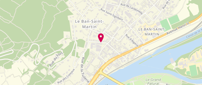 Plan de BERTAUX Pierre-Jean, 24 Rue du Marechal Foch, 57050 Le Ban-Saint-Martin