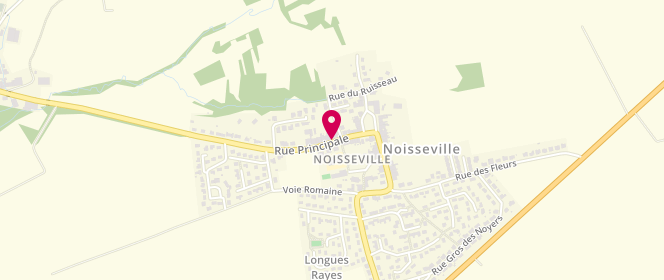 Plan de BELLE-GRISSELIN Ludivine, 37 Rue Principale, 57645 Noisseville
