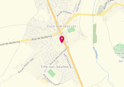 Plan de SEHIER Tony, 5 Rue de Juvigny, 14250 Tilly-sur-Seulles
