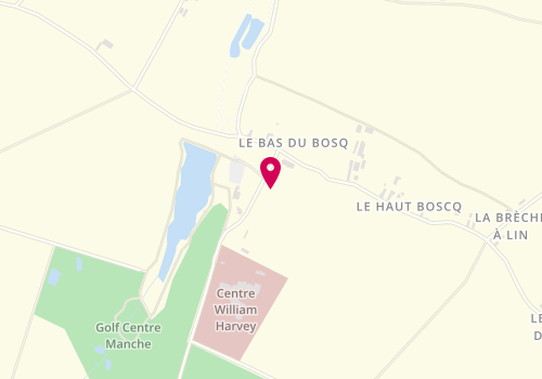 Plan de CHAVIGNY-GERVAIS Christine, Le Haut Boscq, 50190 Saint-Martin-d'Aubigny