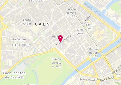 Plan de VIADER Fausto, 51 Rue des Jacobins, 14000 Caen