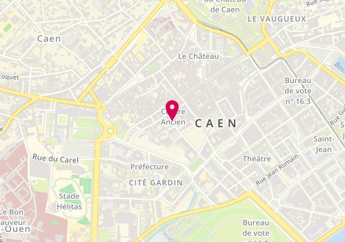 Plan de VIGNON Céline, 7 Rue Saint Laurent, 14000 Caen