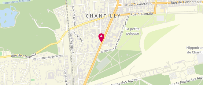 Plan de GANDAIS Evelyne, 34 A Avenue du Marechal Joffre, 60500 Chantilly
