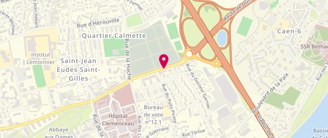 Plan de COUSIN Olivier, 40 Bis Avenue Georges Clemenceau, 14000 Caen