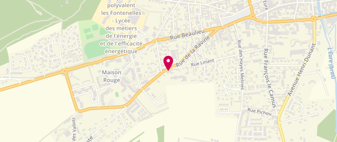 Plan de AMMAD Ahcene, 48 Rue de la Ravine, 27400 Louviers