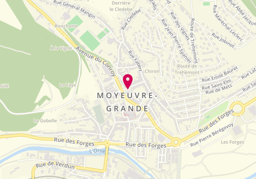 Plan de LORONG Pascal, 22 A Rue de la Marne, 57250 Moyeuvre-Grande