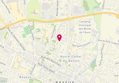 Plan de SERRA Paola, 31 Bis Rue Saint Quentin, 14400 Bayeux