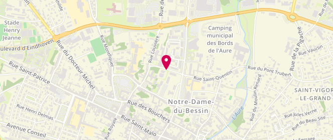 Plan de BEAUDOUIN Rémi, 31 Bis Rue Saint Quentin, 14400 Bayeux