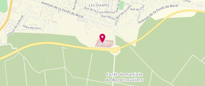Plan de DEGEZELLE Damien, 1 Rue Forestière, 27340 Les Damps