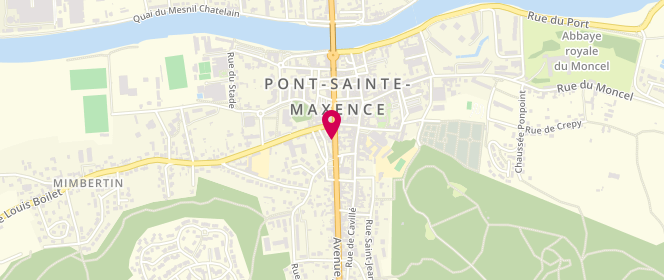Plan de BONDU Grégory, 36 Rue Georges Decroze, 60700 Pont-Sainte-Maxence