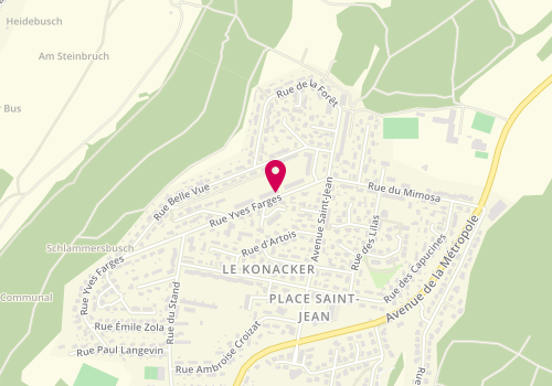 Plan de JEAN-LOBSTEIN Aude, 35 Rue Yves Farges, 57700 Hayange