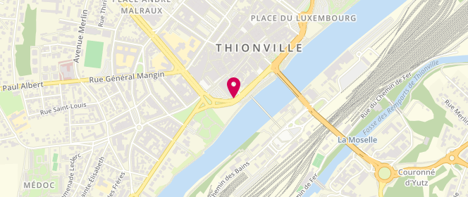 Plan de BASSEGODA Yves, 11 Quai Nicolas Crauser, 57100 Thionville