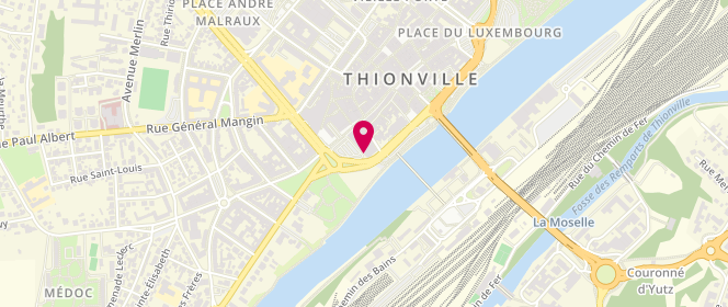 Plan de CRISTESCU Adrian, 1 Place de la Republique, 57100 Thionville