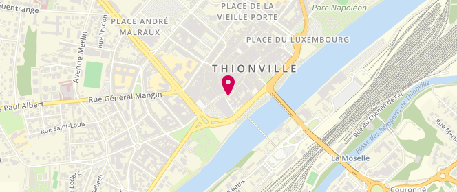 Plan de PARTOUCHE Eric, 37 Rue de la Tour, 57100 Thionville