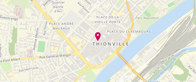 Plan de GASS Michel, 11 Rue de l'Ancien Hôpital, 57100 Thionville