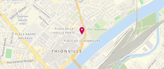 Plan de SCHMITT Gérard, 8 Square du 11 Novembre, 57100 Thionville